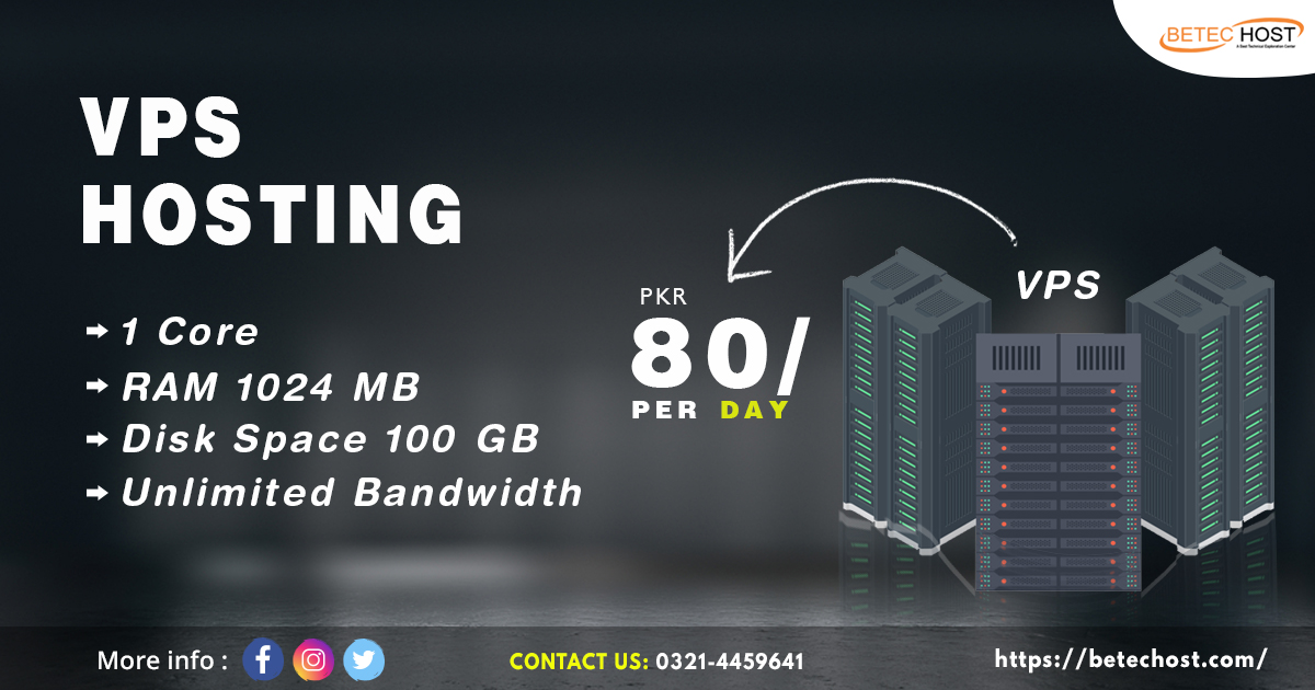 Benefits of VPS Hosting with BeTec Host